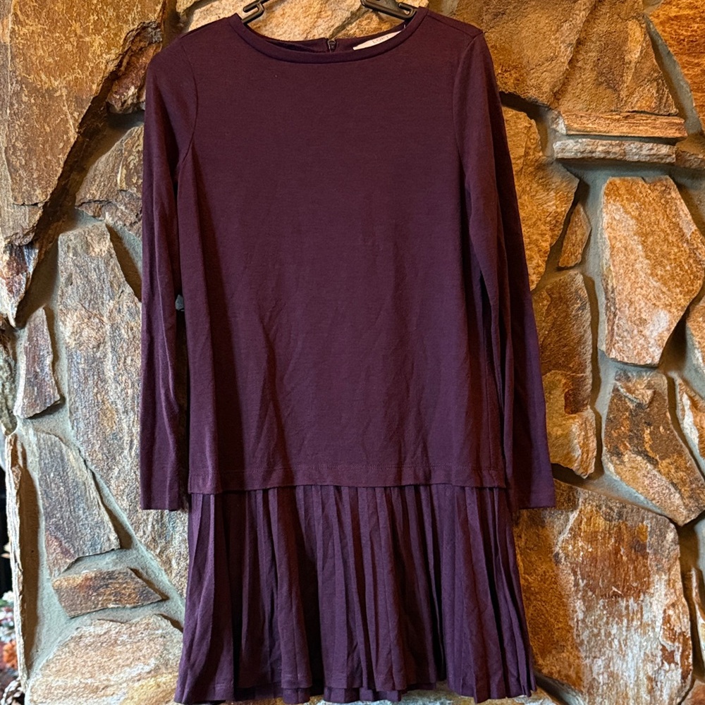LOFT Deep Purple Petite Blouse